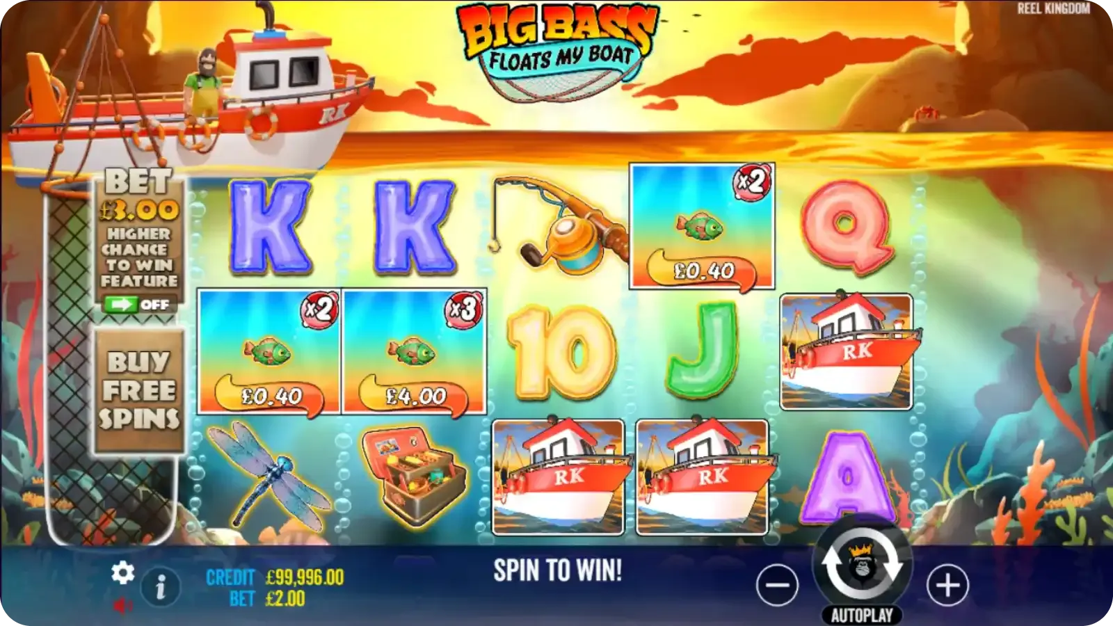Fish Money Symbols feature
