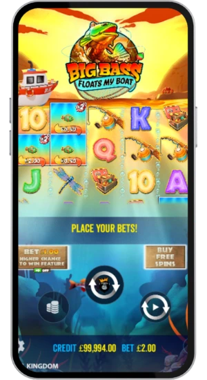 Gameplay with Big Bass Floats My Boat in action